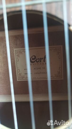 Классическая гитара Cort ac100