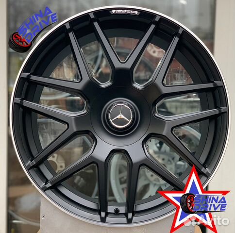 Диски Mercedes G R22 5x130 Black Matt Lip