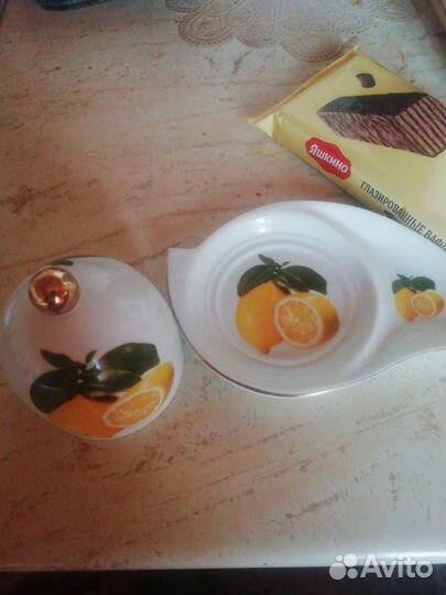 Лимонница, салфетницуа фарфор