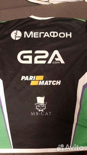 Футболка с автографами золотого состава VP dota 2