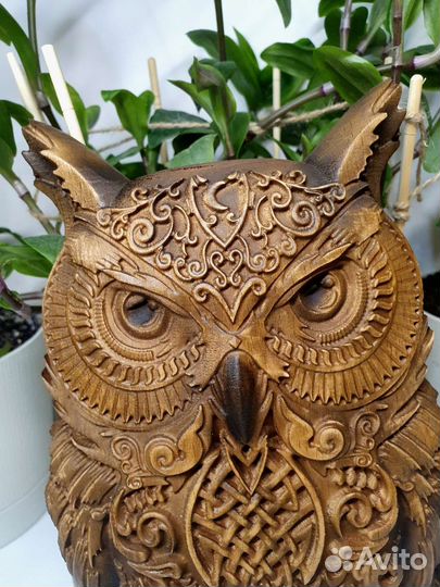 Резная Сова
