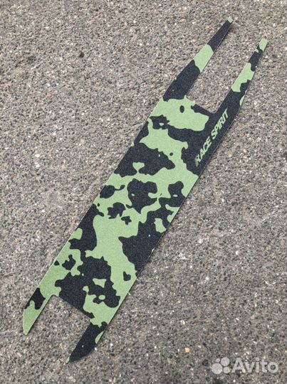 Шкурка для трюкового самоката камуфляш