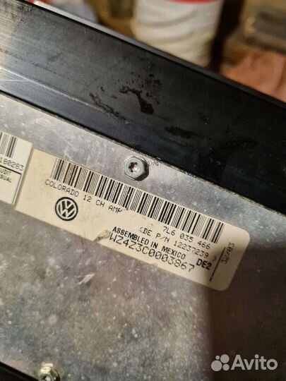 Усилитель звука touareg