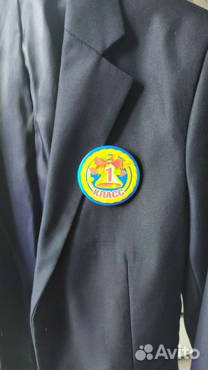 Пиджак школьный для мальчика 140 см