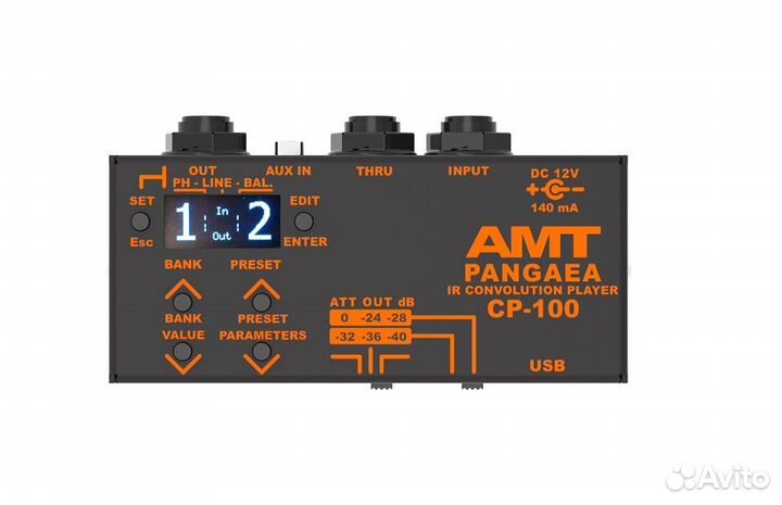 Эмулятор гитарного кабинета AMT electronics pangae