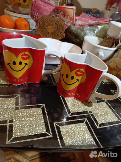 Чайные чашки набор2 штуки
