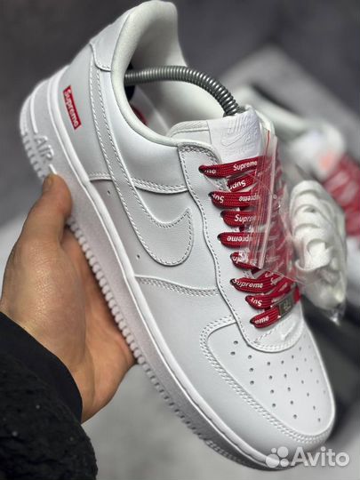 Кроссовки Nike Air Force 1 Supreme (Арт.69714)