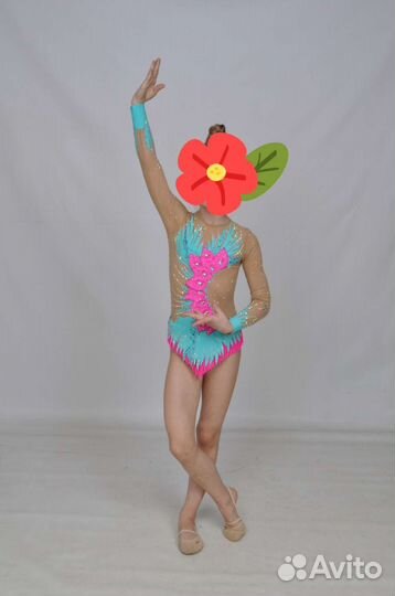 Купальник для художественной гимнастики 7,8,9 лет