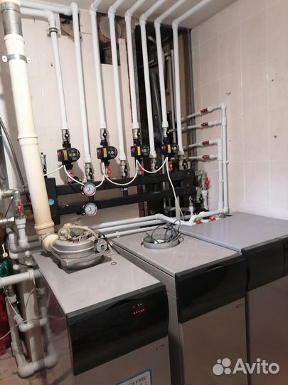 Монтаж отопления и водоснабжения