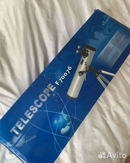 Телескоп новый 707 AZ азимутальный рефрактор 70мм