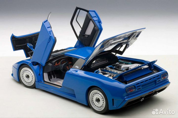 Autoart 1:18 bugatti EB110 GT (blue) 70976