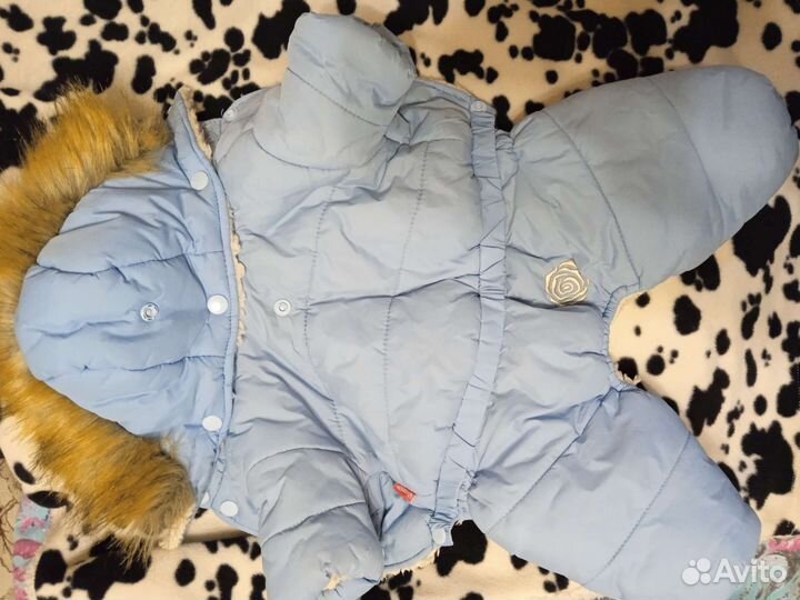 Зимний комбинезон для маленьких собак