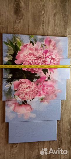 Букет цветов. Модульная картина