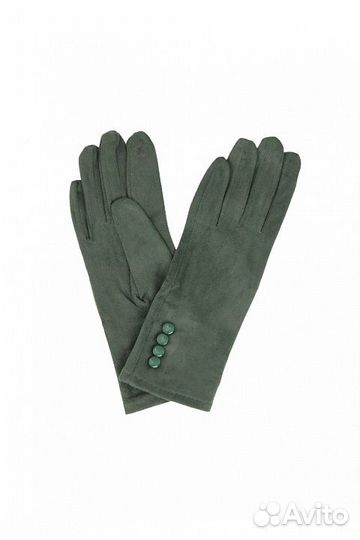 Перчатки из замши тачскрин Гольфстрим