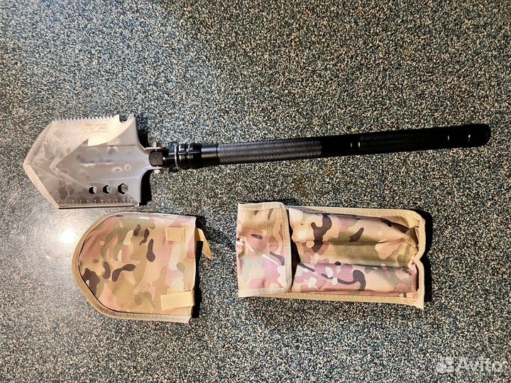 Лопата саперная 8в1 складная новая