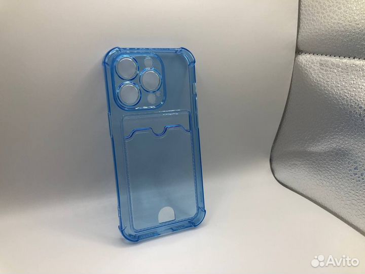 Чехол на iPhone 14 Pro с кармашком