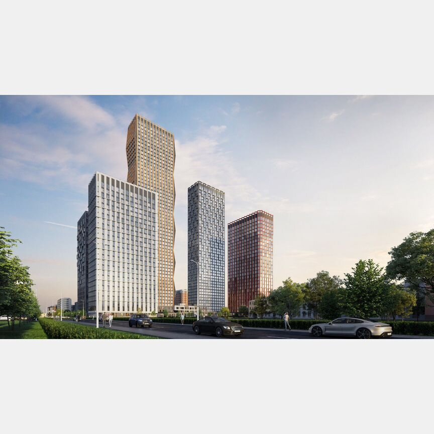 3-к. квартира, 52,5 м², 4/28 эт.