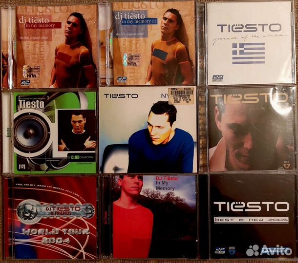 Cd диски фирменные Клубная музыка