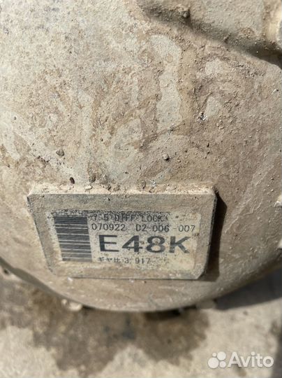 Задний редуктор с блокировкой Mitsubishi Pajero 4