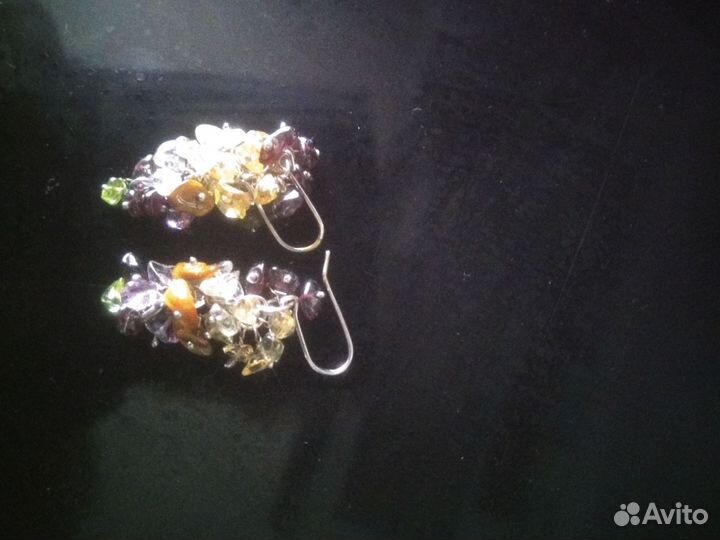 Серьги разные