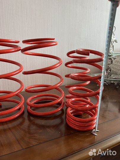 Пружины с занижением toyota celica