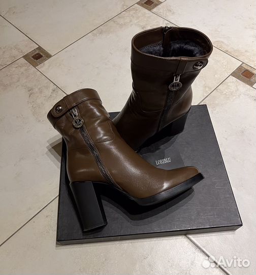 Ботильоны зимние