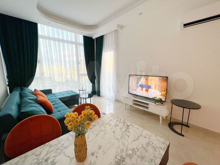 2-к. квартира, 62 м² (Турция)