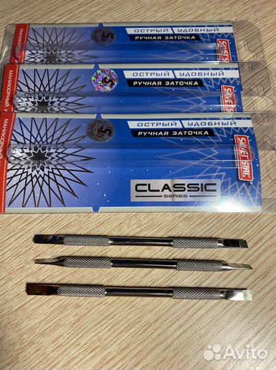 Пушер / шабер маникюрный ручная заточка