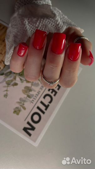 Маникюр с покрытием гель лак