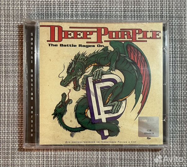 Deep Purple - The Battle Rages On. CD Rus