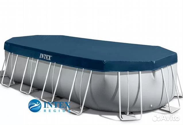 Каркасный бассейн Intex 6.1х3.05х1.22