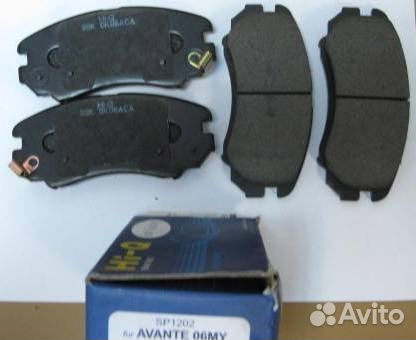 Колодки передние к-кт Elantra HD 2006-2011