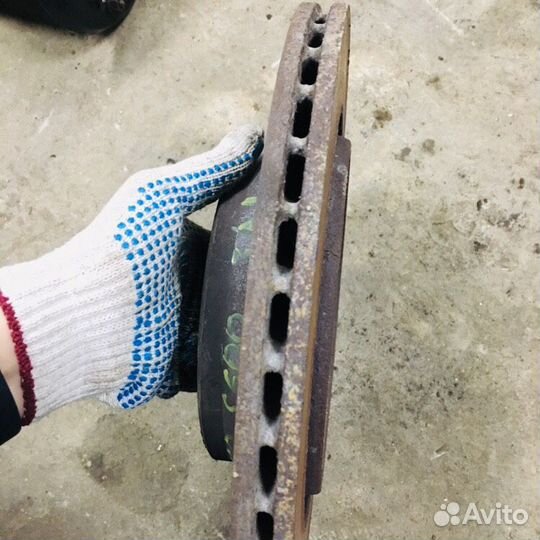 Диск тормозной Mercedes w220 s600