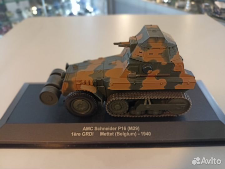 Бронетранспортёр AMC Schneider P16 (M29), 1/43