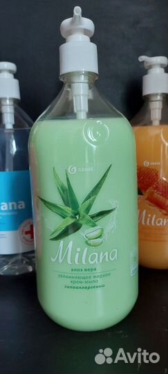 Жидкое мыло для рук Milana grass