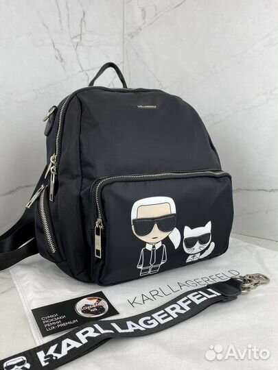 Рюкзак Karl Lagerfeld Nylon Backpack