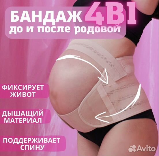 Бандаж до и послеродовой