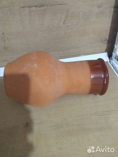 Глиняный кувшин, крынка, большой на 2 литра