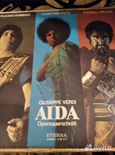 Винил- Классическая музыка (Верди,Ланца.)