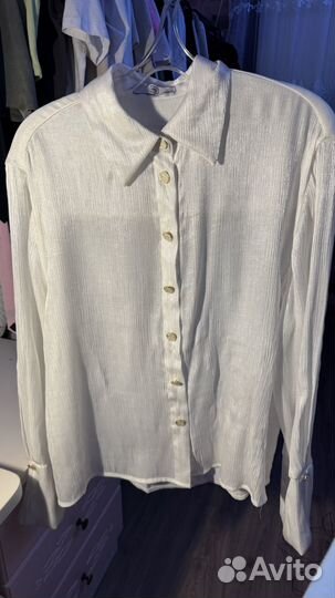 Рубашка reserved блестящая