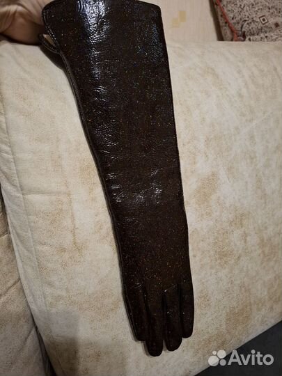 Перчатки женские длинные