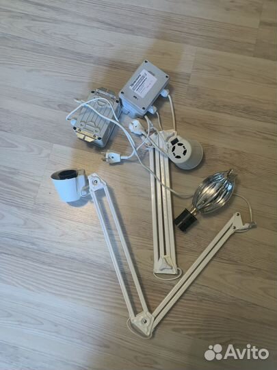 Светильники 2 шт + фито лампа