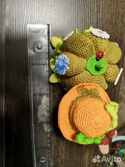 Игрушка ручной работы черепаха