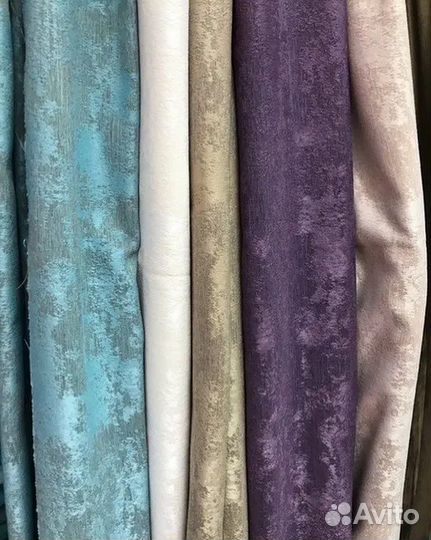 Комплект штор мрамор