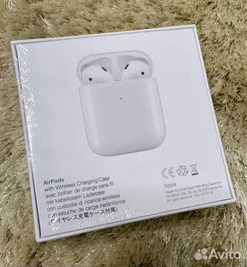Беспроводные наушники apple airpods