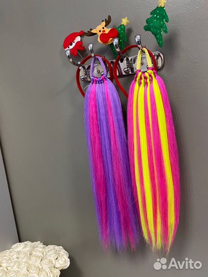 Детский хвост 50 см на резинке