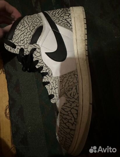 Кроссовки Nike Air jordan 1 Elephant