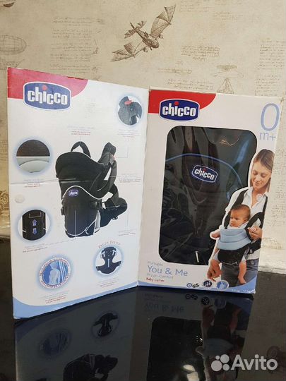 Рюкзак переноска кенгуру chicco
