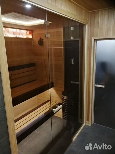 Стеклянная перегородка