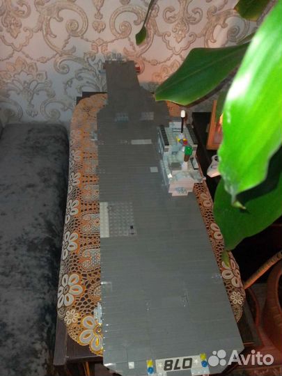 Корабль лего авианосец 95/20 см